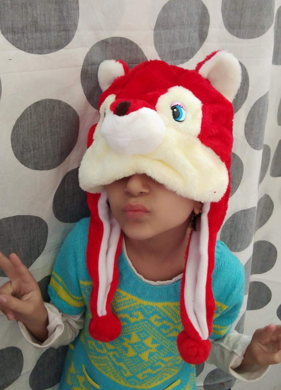 FUNNY CARTOON MASK CAPS FOR KIDS -FCCP001
