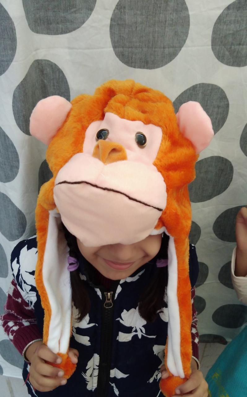 FUNNY CARTOON MASK CAPS FOR KIDS -FCCP001