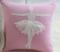SET OF 3 , DANCING LADY IN PINK  CUSHIONS FOR KIDS-DMX001P
