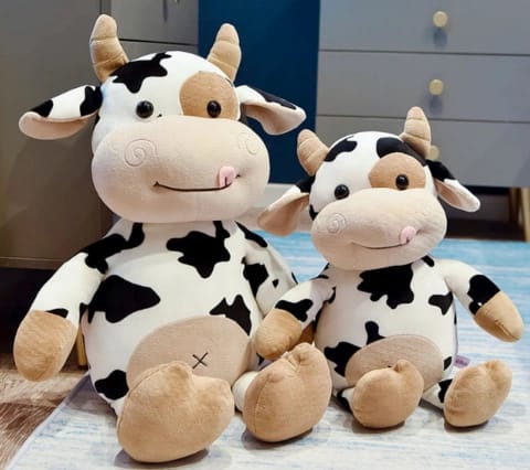 Plush quality Amul Cow stuff Toys unique and different look Cow -OKG001C