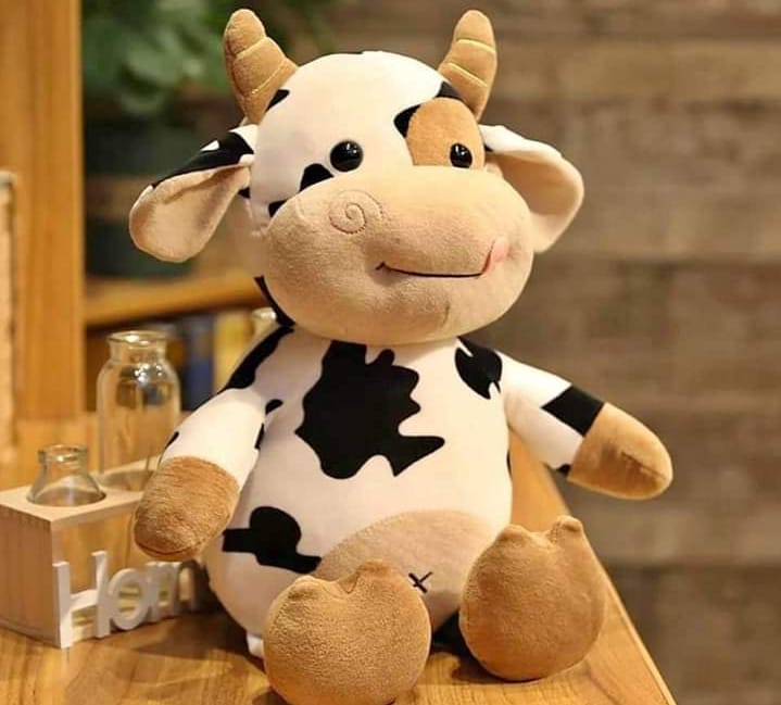 Plush quality Amul Cow stuff Toys unique and different look Cow -OKG001C