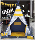 YELLOW , BABY ME KIDS PLAY HOUSE /KIDS INDOOR TENT FOR PLAY -PANIPT001Y