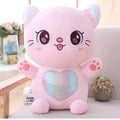 IMPORTED CUTE PLUSH CAT TOY WITH SHINING HEART-ANKICT001