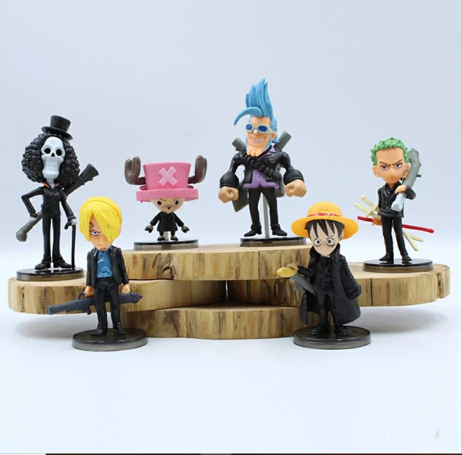Anime Action figures set of 6-LS001KT