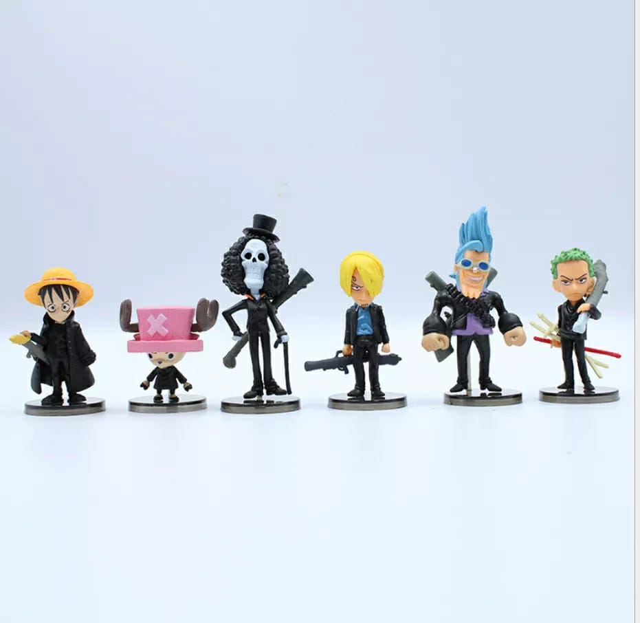 Anime Action figures set of 6-LS001KT