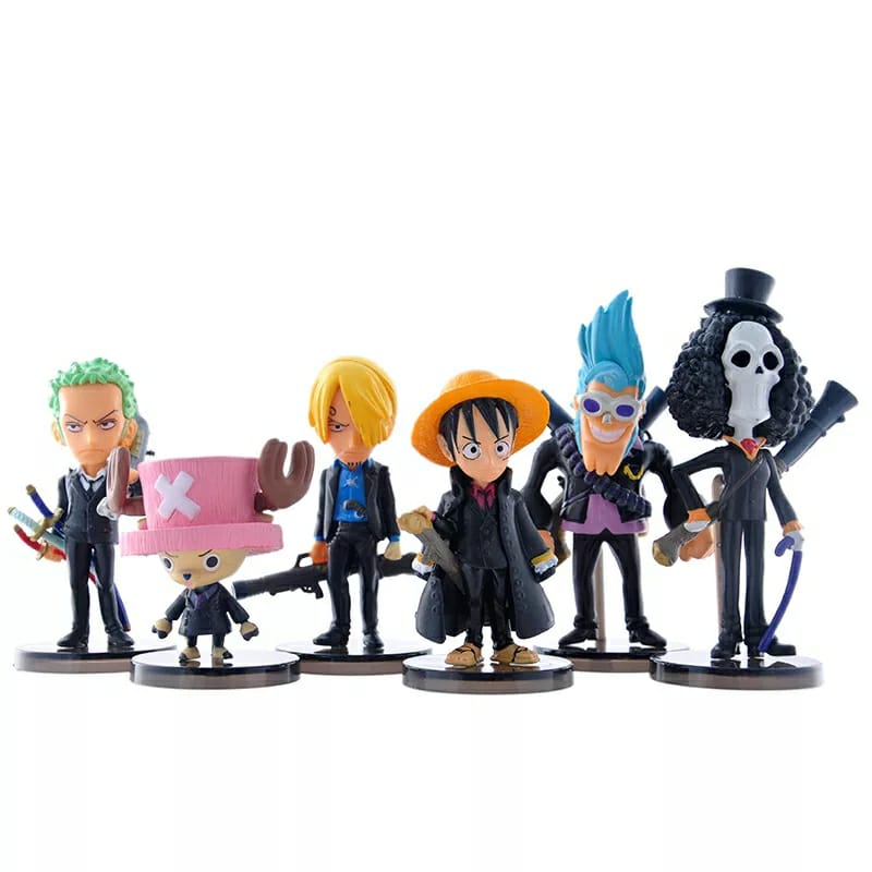 Anime Action figures set of 6-LS001KT