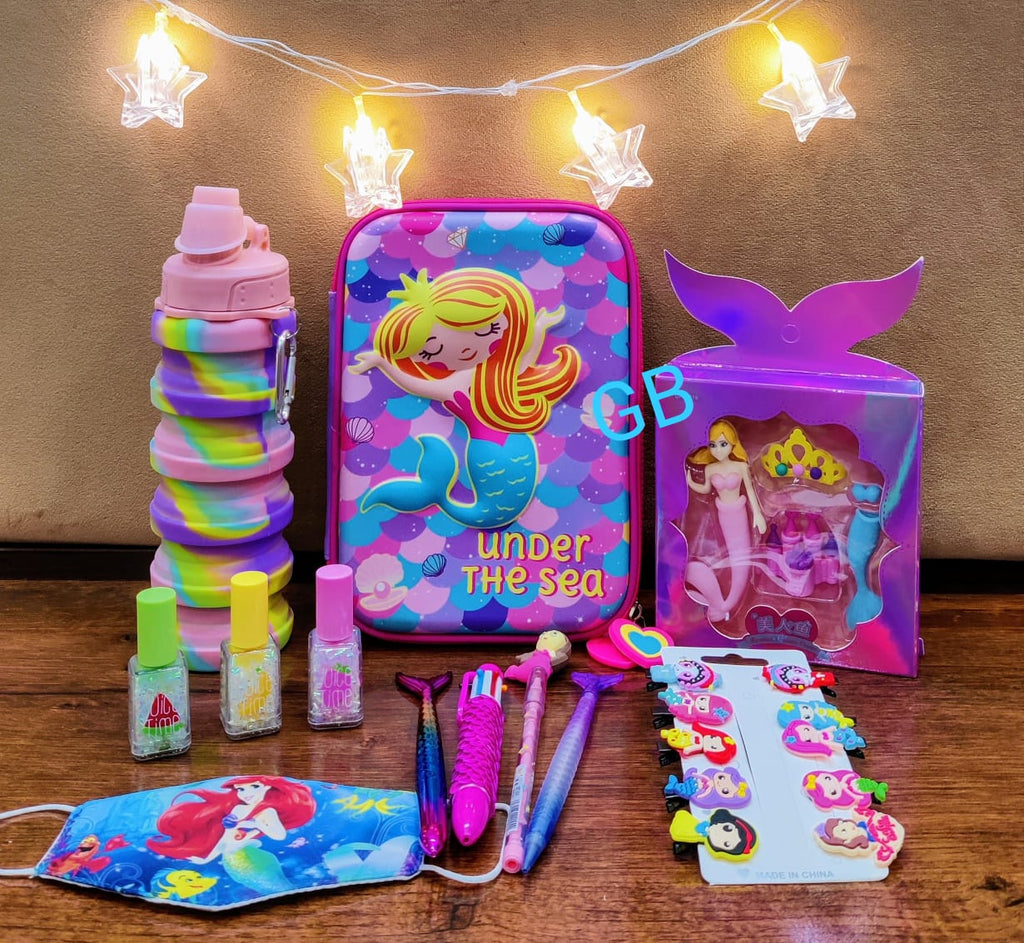 Mermaid smiggle blingy combo for Little Girls-PIHUMC001