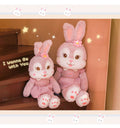 CUTE RABBIT  WITH FROCK  PLUSH SOFT TOY FOR KIDS-OKG001R